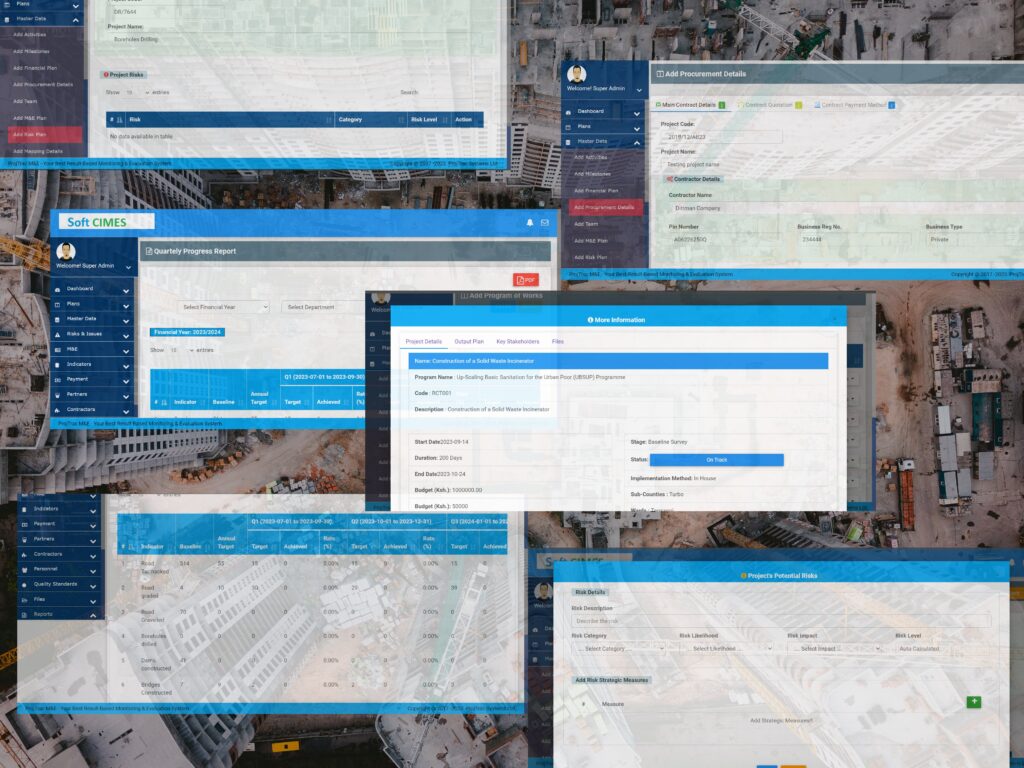 Projtrac systems - project monitoring and evaluation
